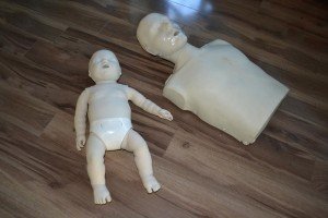 Offer 5 Chest Compressions for Infants